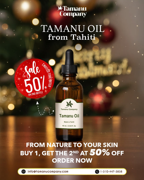Tamanu oil from Tahiti